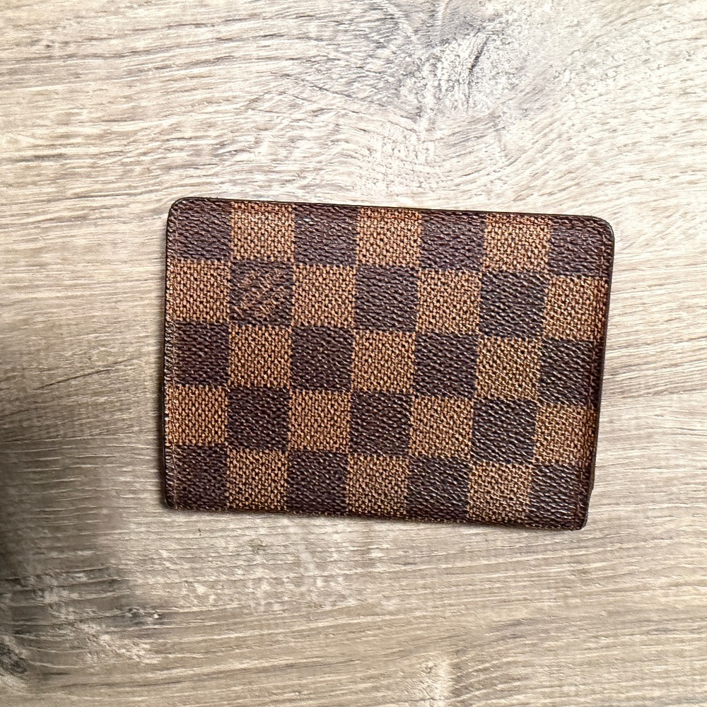 Louis Vuitton Damier ID Card Holder with COA